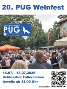 20. Weinfest der PUG