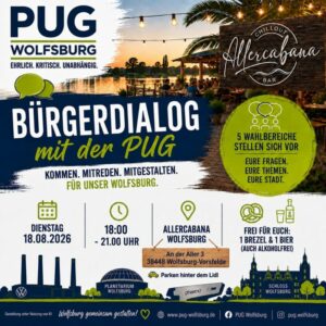 Bürgerdialog mit der PUG